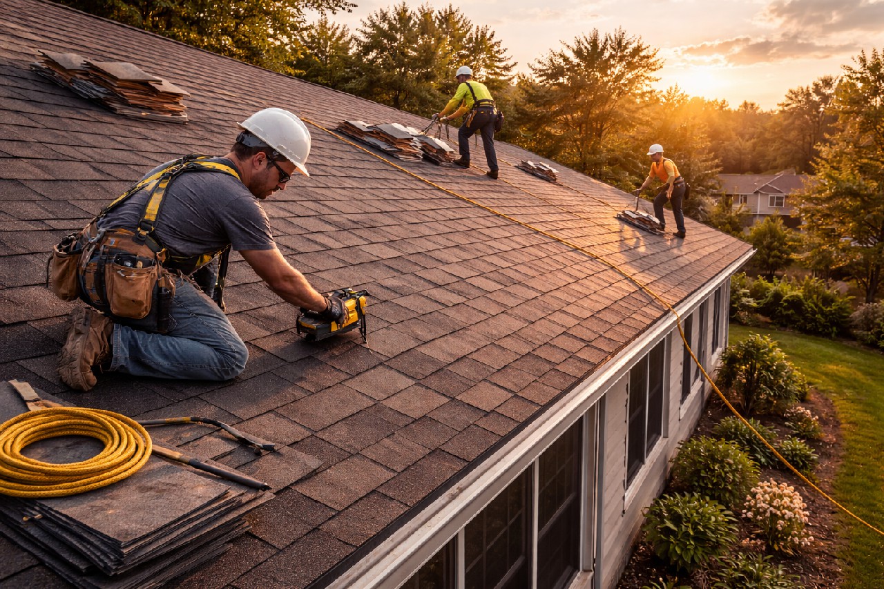 Metal Roof Installation service photo
