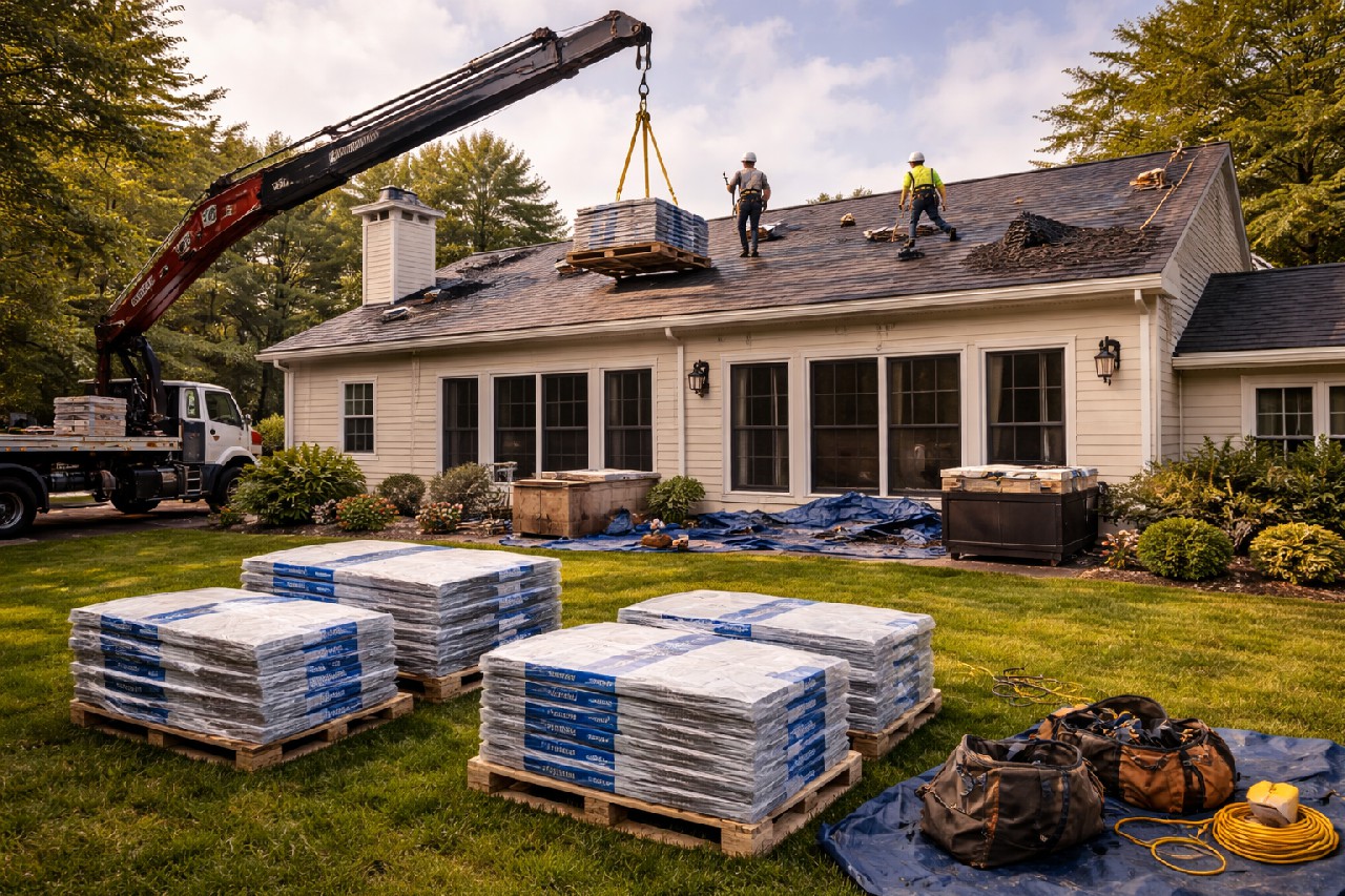 Slate Roof Installation service photo
